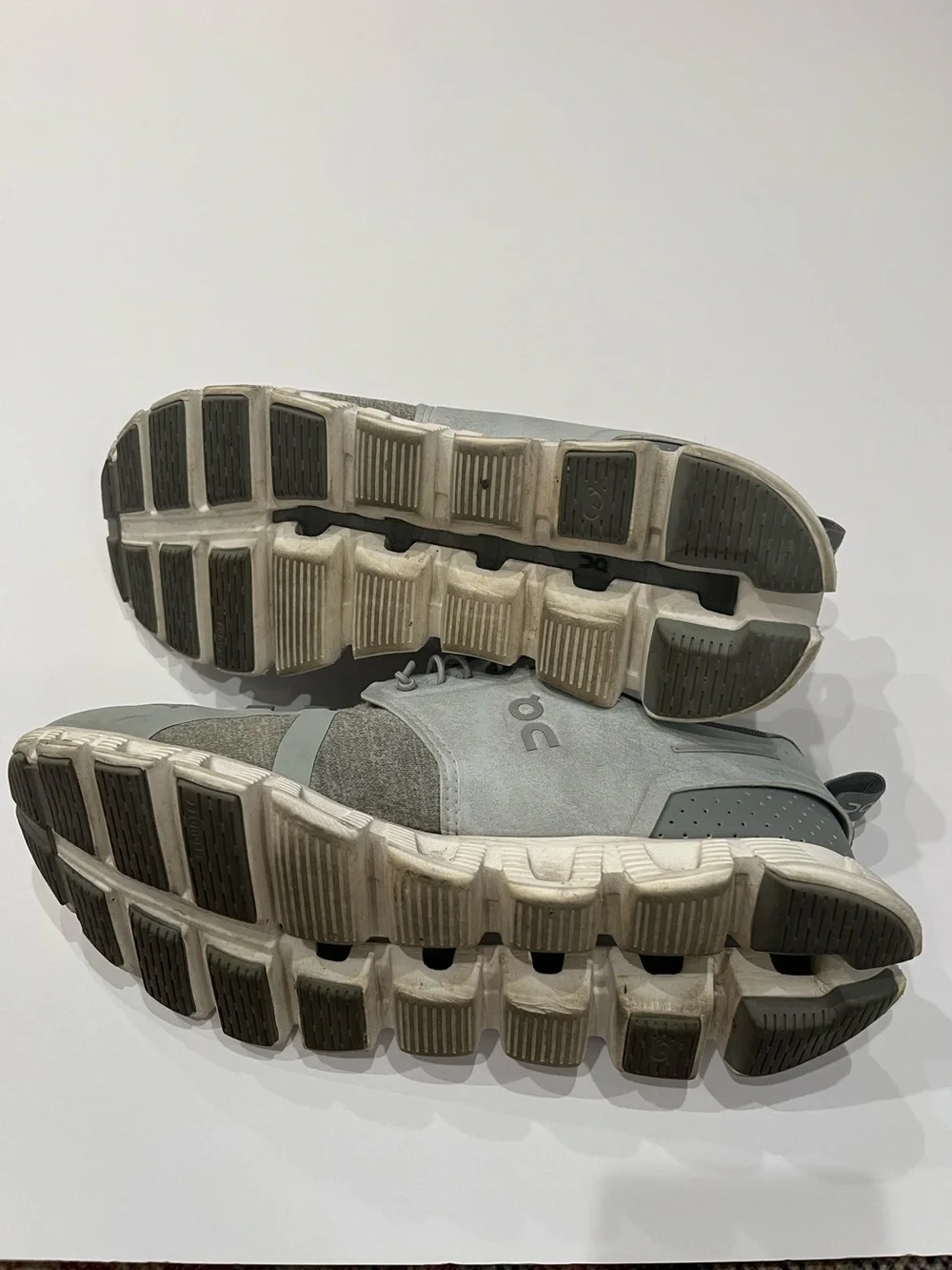 On Running Gray Cloud Terry Performance Sneaker Sz. 9